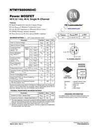 NTMYS8D0N04CTWG Datasheet Cover