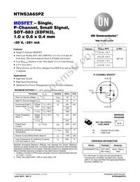NTNS3A65PZT5G Datasheet Cover