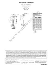 NTP75N03-6G Datasheet Page 7