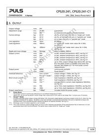 NTPS-24-20 Datasheet Page 6