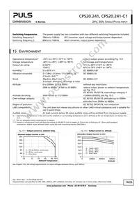 NTPS-24-20 Datasheet Page 14