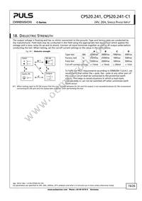 NTPS-24-20 Datasheet Page 16