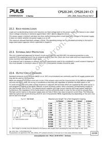 NTPS-24-20 Datasheet Page 22