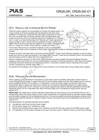 NTPS-24-20 Datasheet Page 23