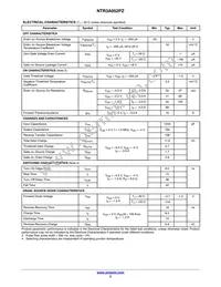 NTR3A052PZT1G Datasheet Page 2