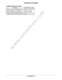 NTR4503NT3G Datasheet Page 2