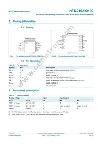 NTS0102GD-Q100H Datasheet Page 3