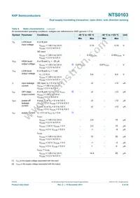 NTS0103GU10 Datasheet Page 6