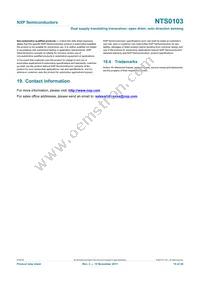 NTS0103GU10 Datasheet Page 19