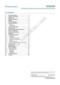 NTS0103GU10 Datasheet Page 20