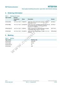 NTS0104UK Datasheet Page 2