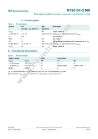 NTS0104UK-Q100Z Datasheet Page 5