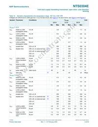 NTS0304EUKZ Datasheet Page 9