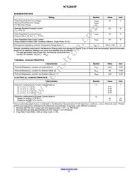NTS260SFT3G Datasheet Page 2