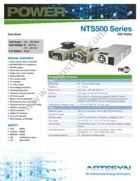 NTS508-CF Datasheet Cover