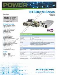 NTS508-M-CF Datasheet Cover