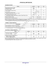 NTSAF345T3G Datasheet Page 2