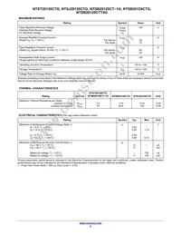 NTSJ20120CTG Datasheet Page 2