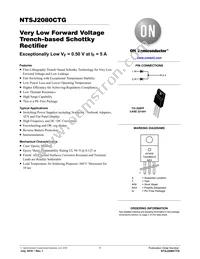 NTSJ2080CTG Datasheet Cover