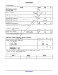 NTSJ2080CTG Datasheet Page 2