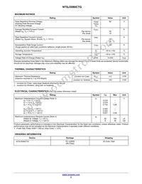 NTSJ3080CTG Datasheet Page 2