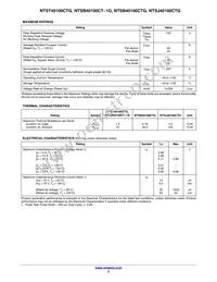 NTSJ40100CTG Datasheet Page 2