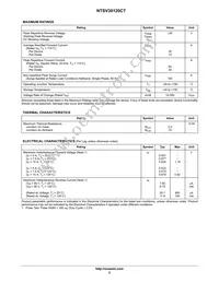 NTSV30120CTG Datasheet Page 2