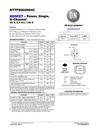 NTTFS002N04CTAG Datasheet Cover