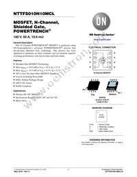 NTTFS010N10MCLTAG Datasheet Cover