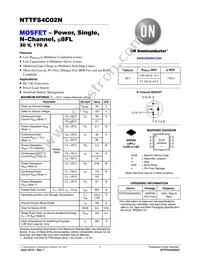 NTTFS4C02NTAG Datasheet Cover