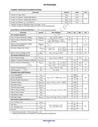NTTFS4C05NTWG Datasheet Page 2