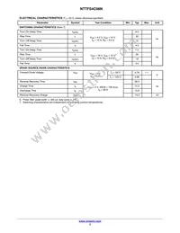 NTTFS4C08NTWG Datasheet Page 3