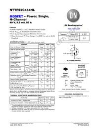 NTTFS5C454NLTWG Datasheet Cover