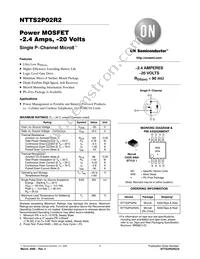 NTTS2P02R2G Datasheet Cover