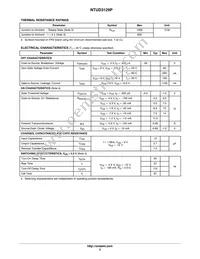 NTUD3129PT5G Datasheet Page 2