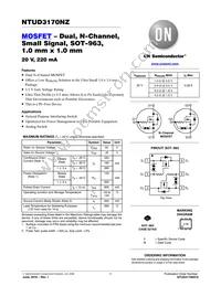 NTUD3170NZT5G Datasheet Cover