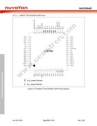 NUC029NAN Datasheet Page 22