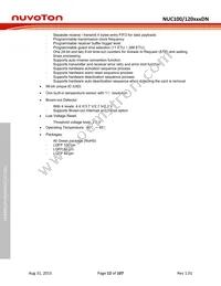 NUC120RD2DN Datasheet Page 12