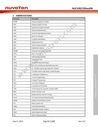 NUC120RD2DN Datasheet Page 17