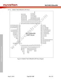 NUC120RD2DN Datasheet Page 22