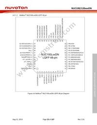 NUC120RD2DN Datasheet Page 23