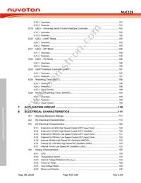 NUC126VG4AE Datasheet Page 4