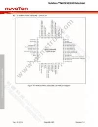 NUC230VE3AE Datasheet Page 22