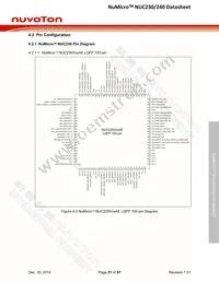 NUC240SE3AE Datasheet Page 21