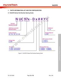 NUC975DK61Y Datasheet Page 15