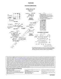 NUF2450MUT2G Datasheet Page 3