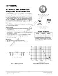 NUF4000MUT2G Datasheet Cover