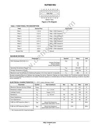 NUF8001MUT2G Datasheet Page 2