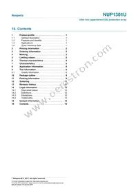 NUP1301U Datasheet Page 14