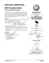 NUP3105LT1G Datasheet Cover